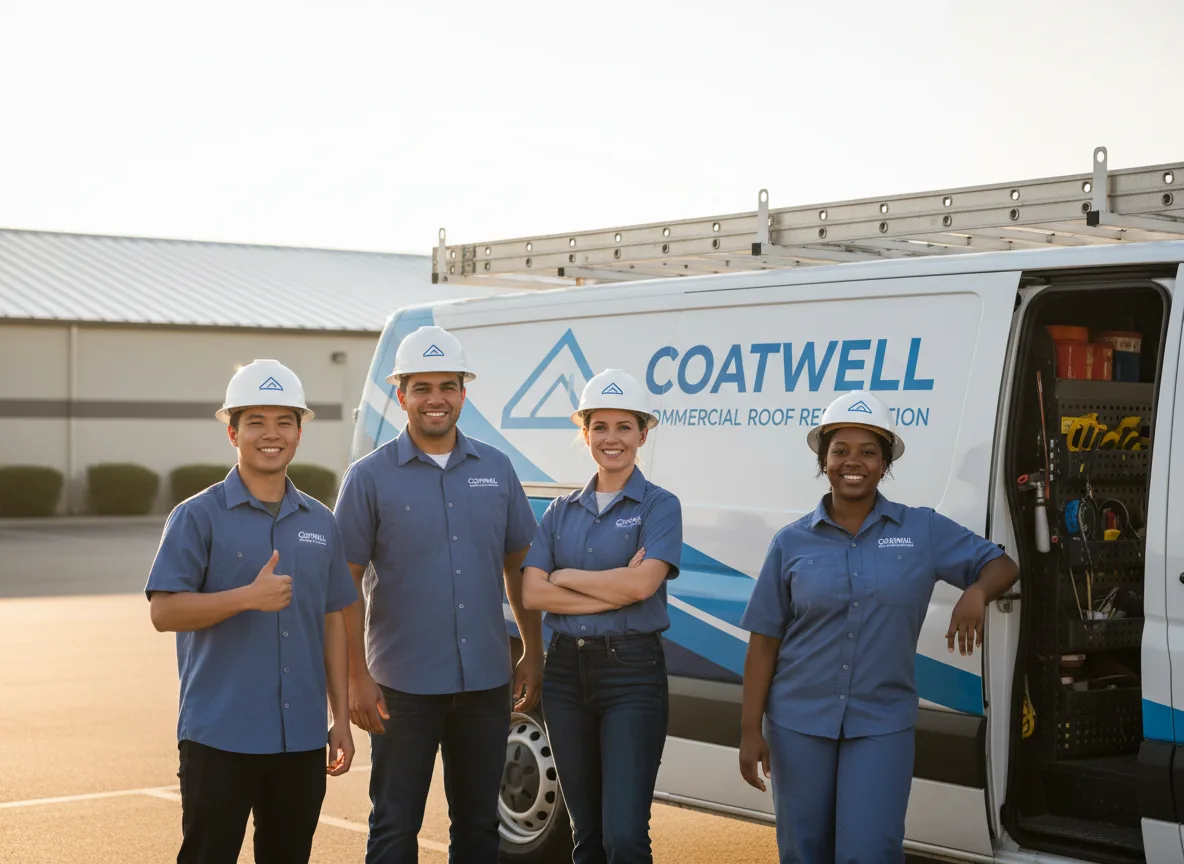 Commercial roof coating company in Englewood, OH